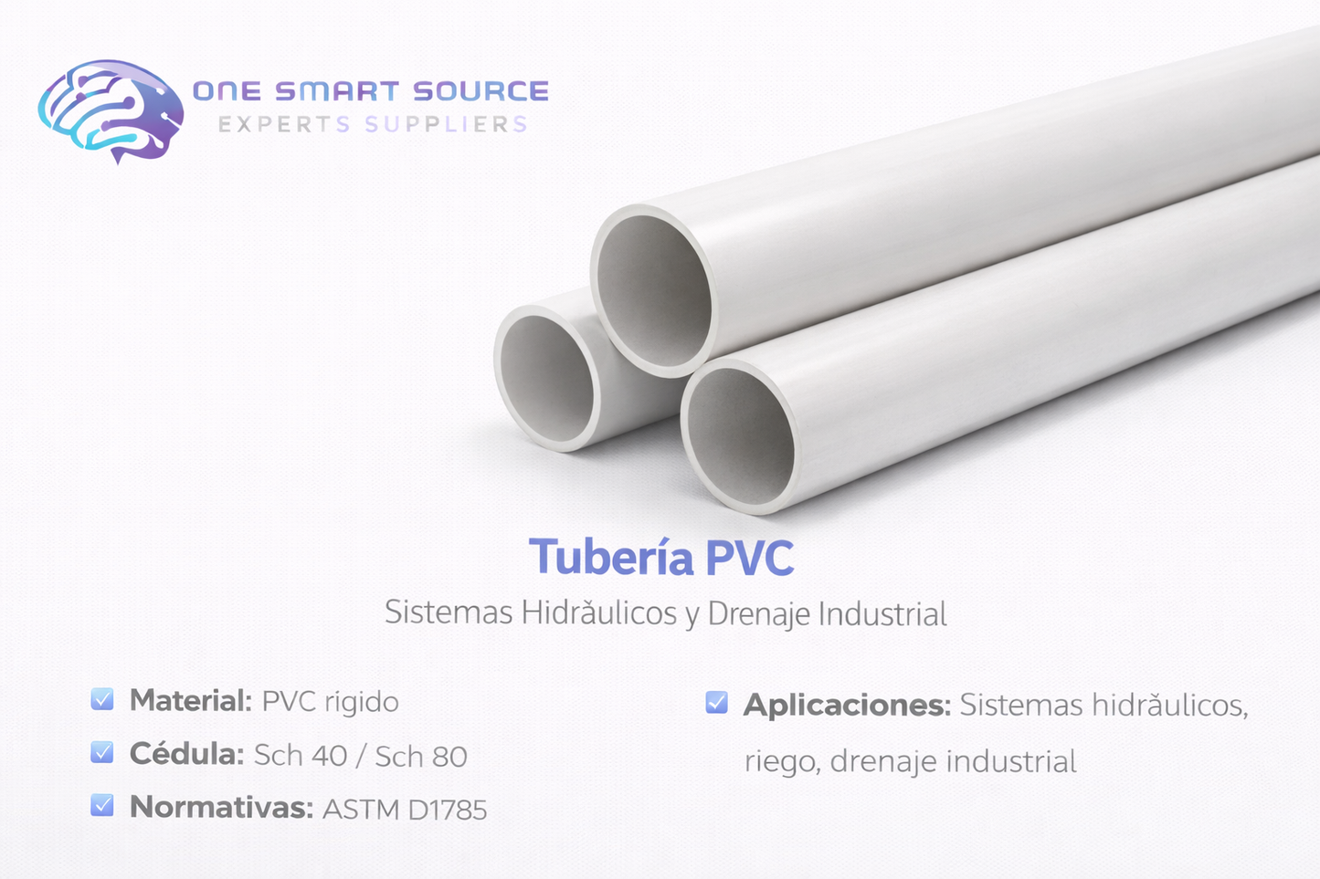 Tubería PVC