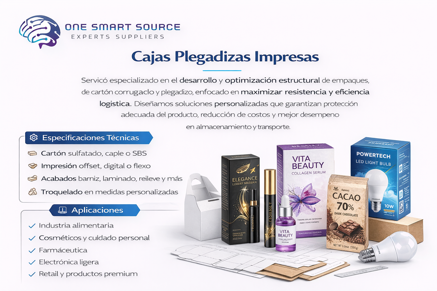 Cajas Plegadizas Impresas
