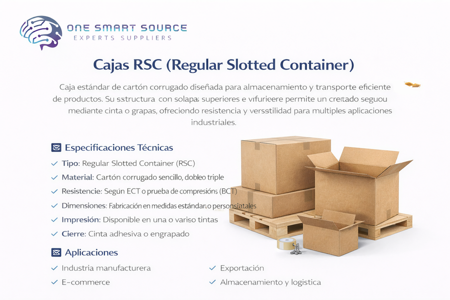 Cajas RSC (Regular Slotted Container)