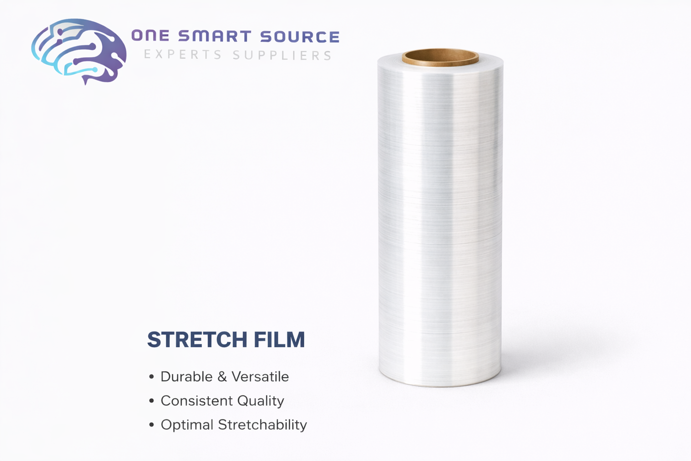 Stretch Film Automático (20" x 5000Ft Cal.60)