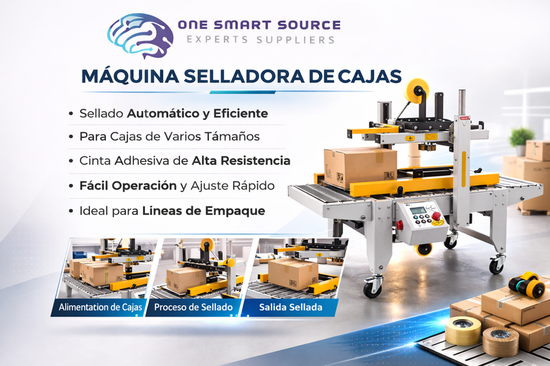 Máquina Selladora de Cajas