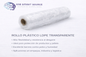 Rollo plástico LDPE (polietileno baja densidad) transparente