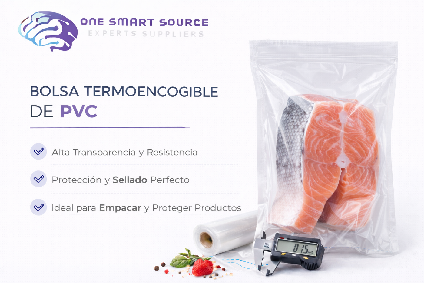 Bolsa termoencogible de PVC