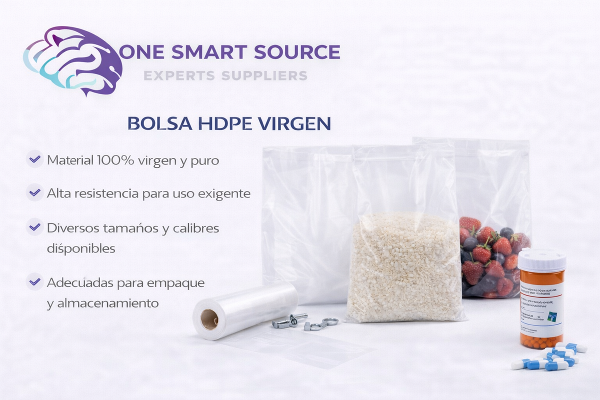 Bolsa HDPE virgen