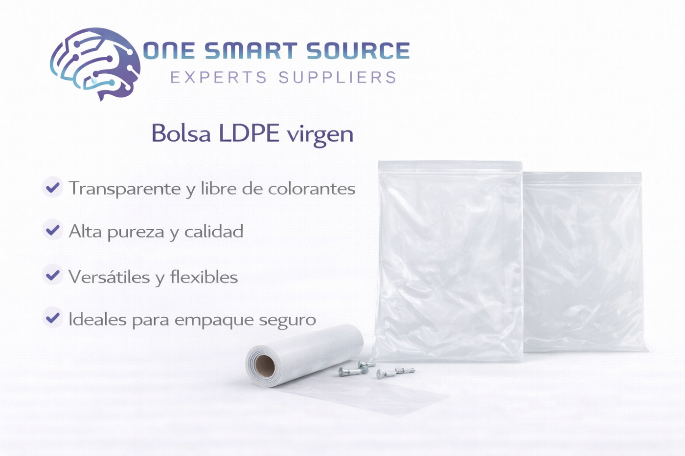 Bolsa LDPE virgen