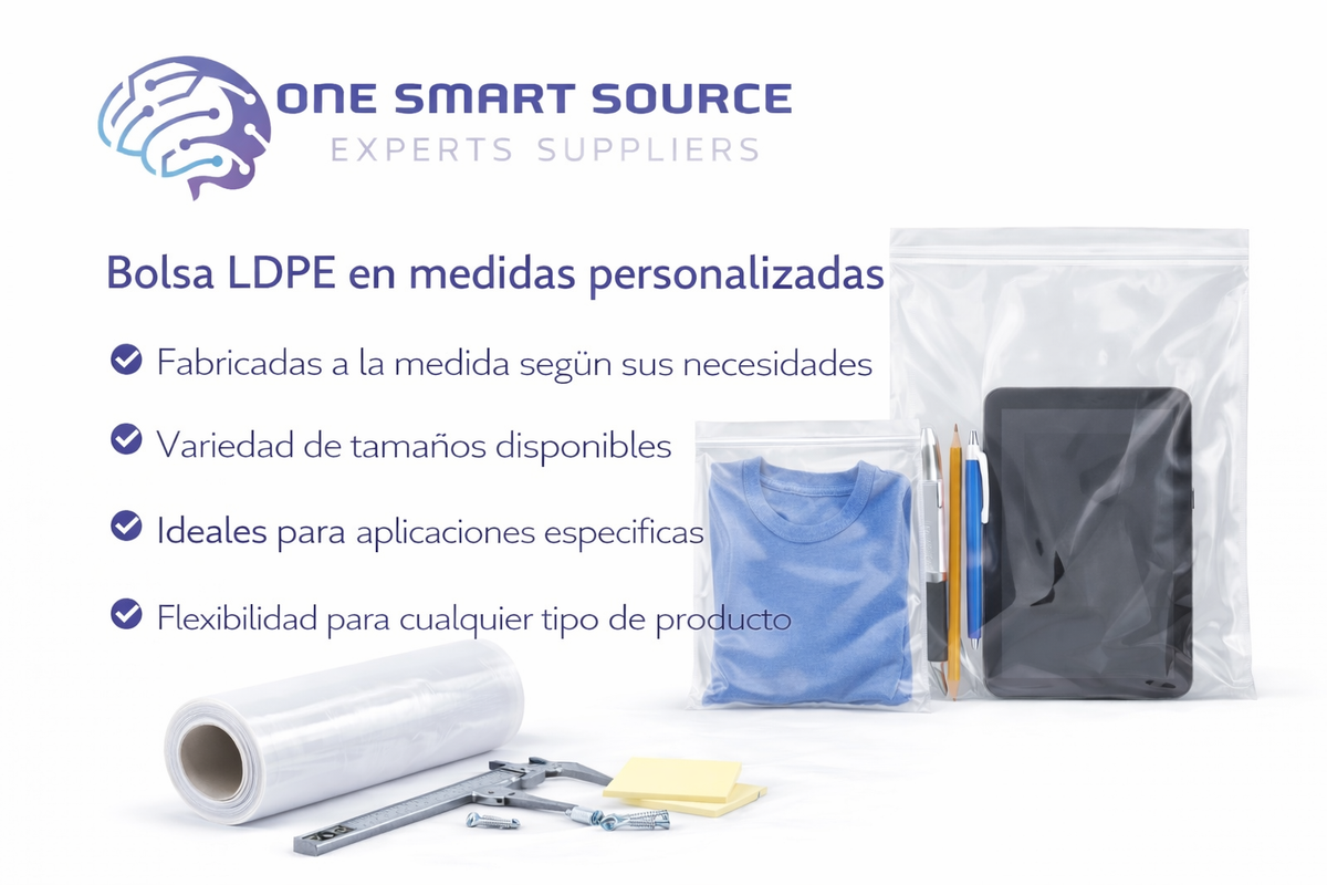 Bolsa LDPE en medidas personalizadas