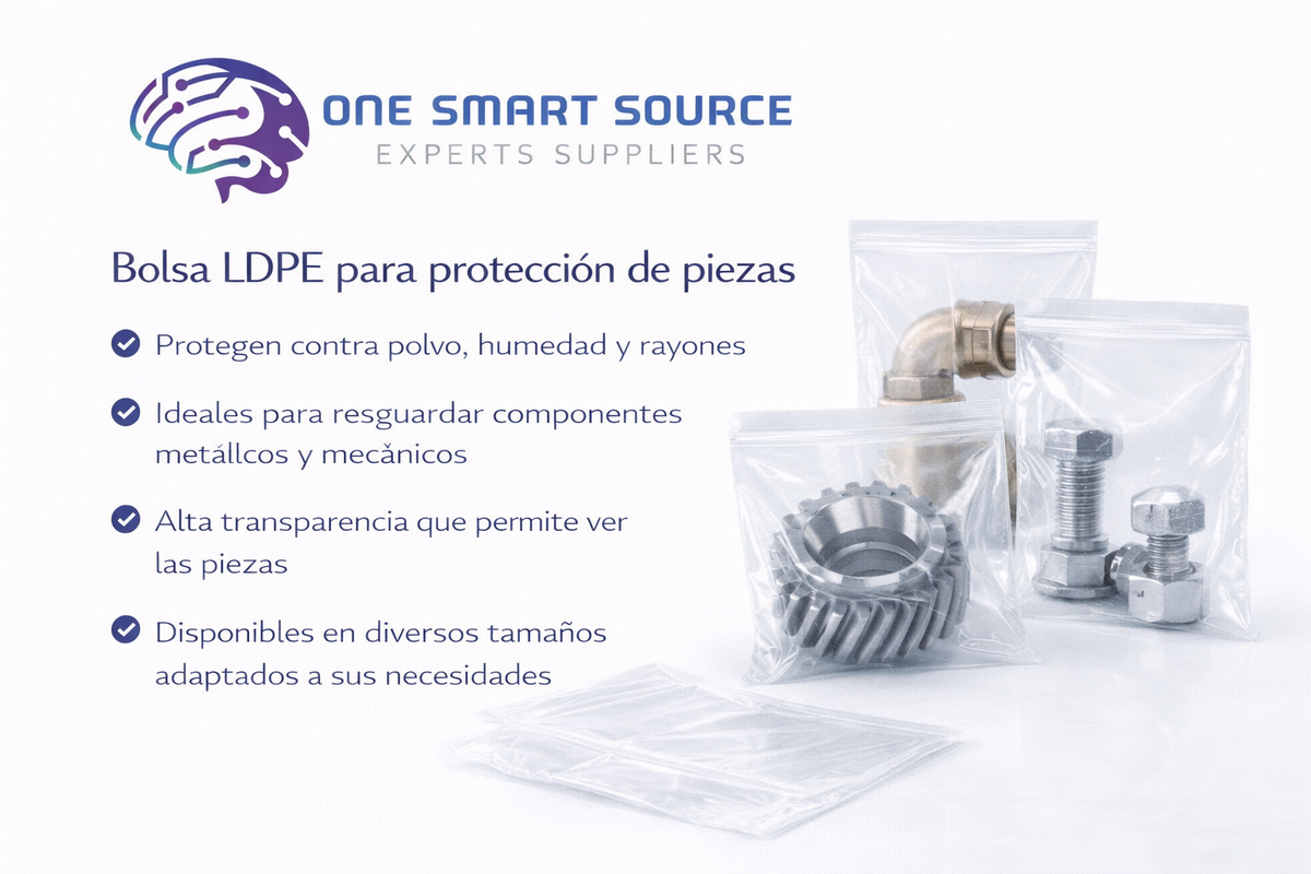 Bolsa LDPE para protección de piezas