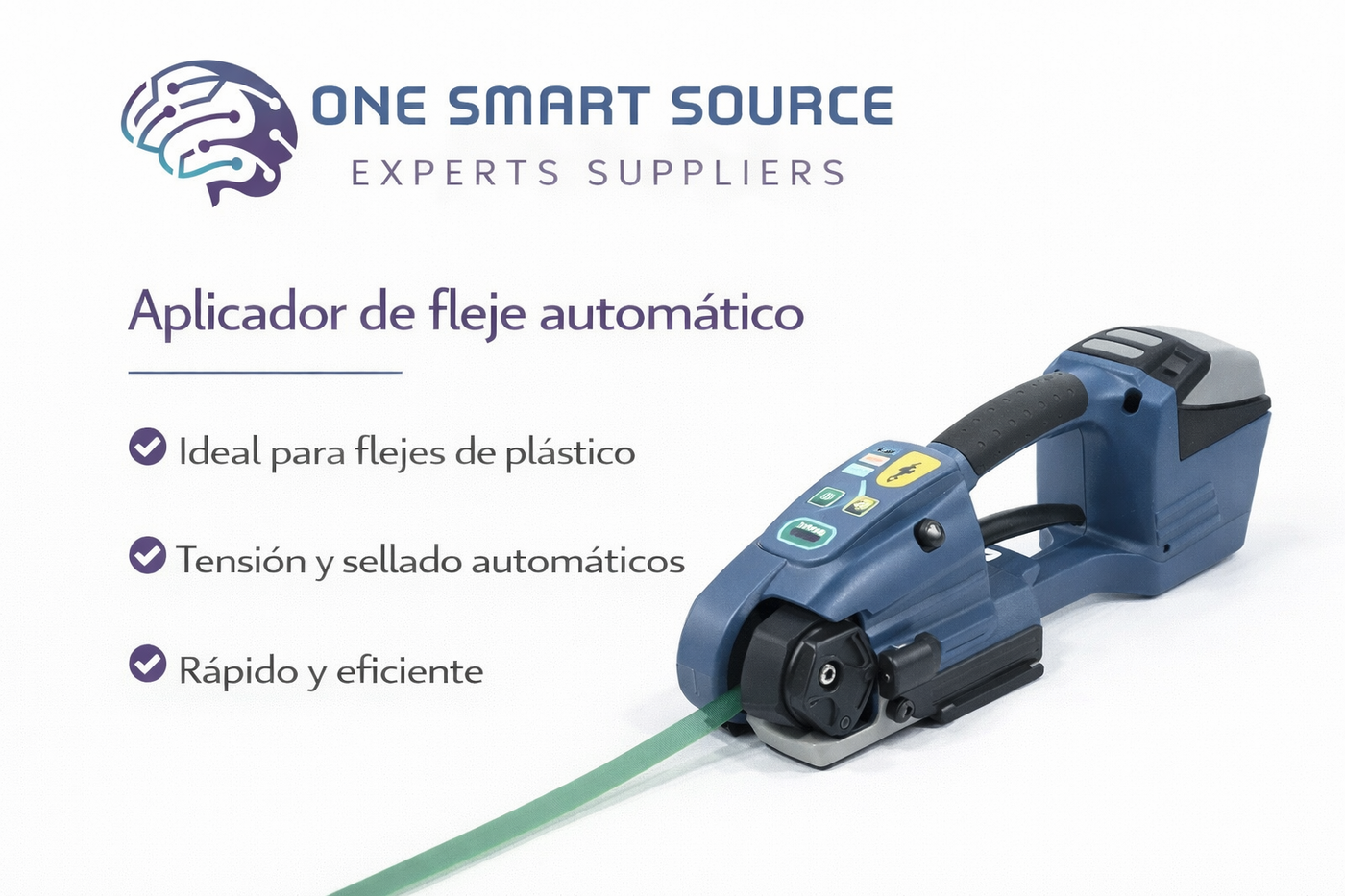 Aplicador de fleje automático