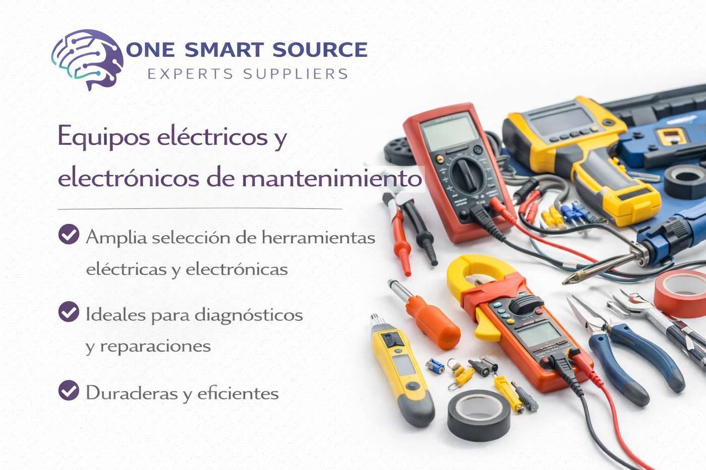 Equipos eléctricos y electrónicos de mantenimiento
