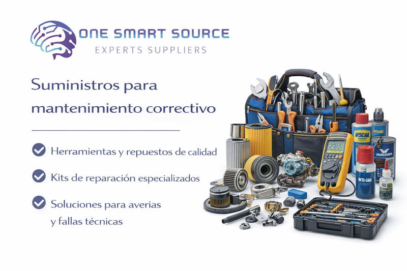 Suministros para mantenimiento correctivo