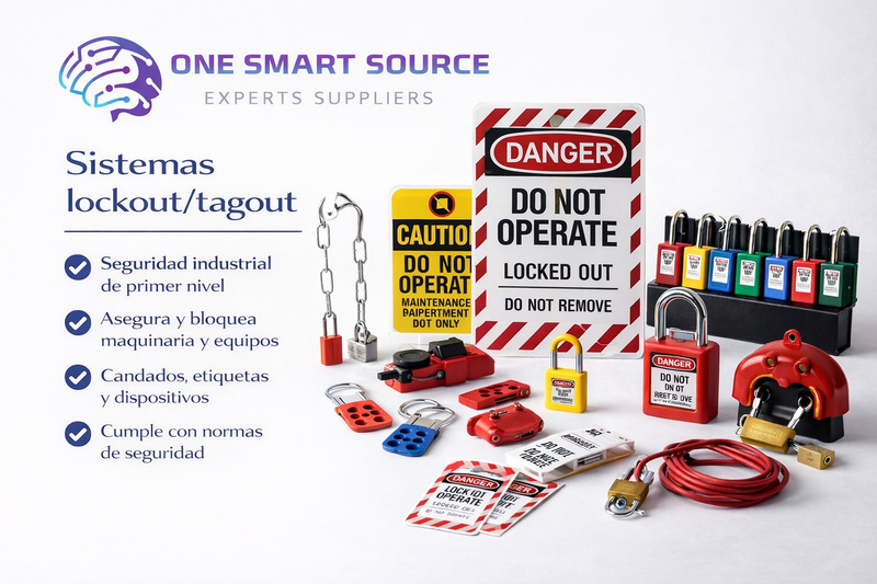 Sistemas lockout/tagout (bloqueo y etiquetado de energía)