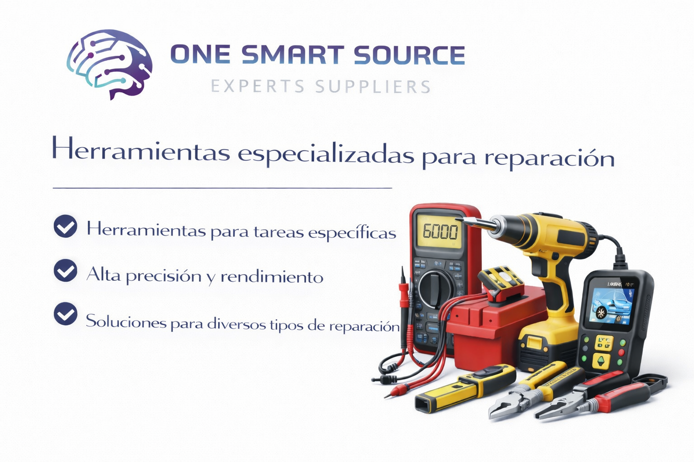 Herramientas especializadas para reparación