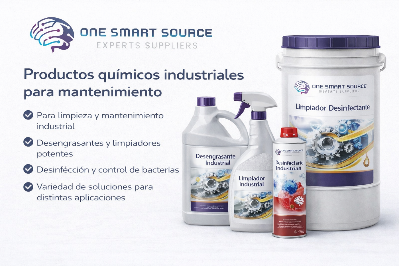 Productos químicos industriales para mantenimiento
