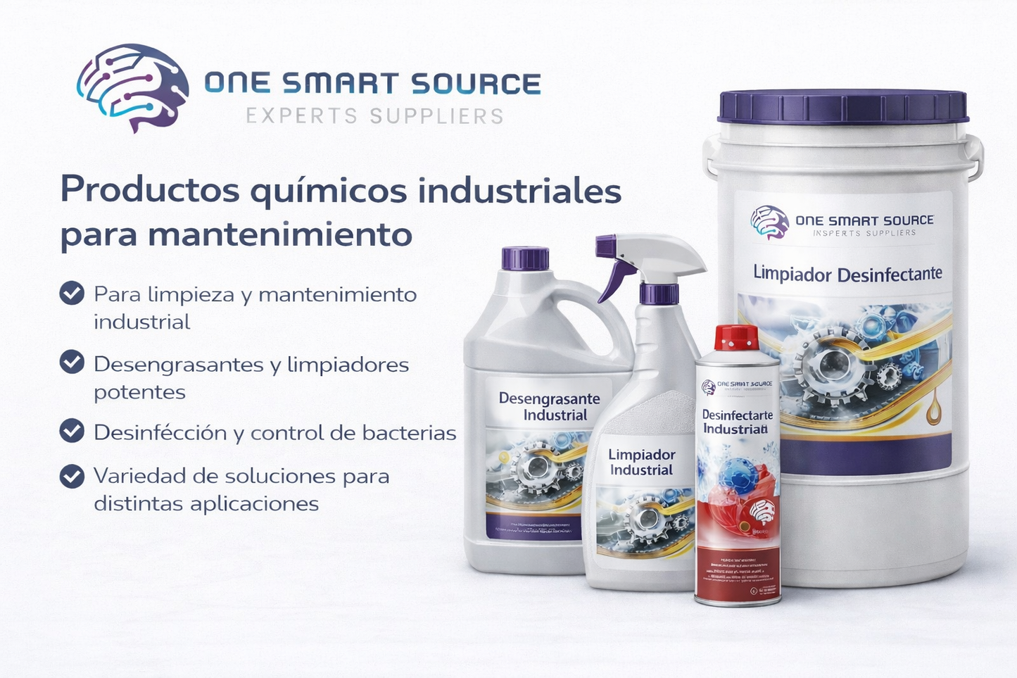 Productos químicos industriales para mantenimiento