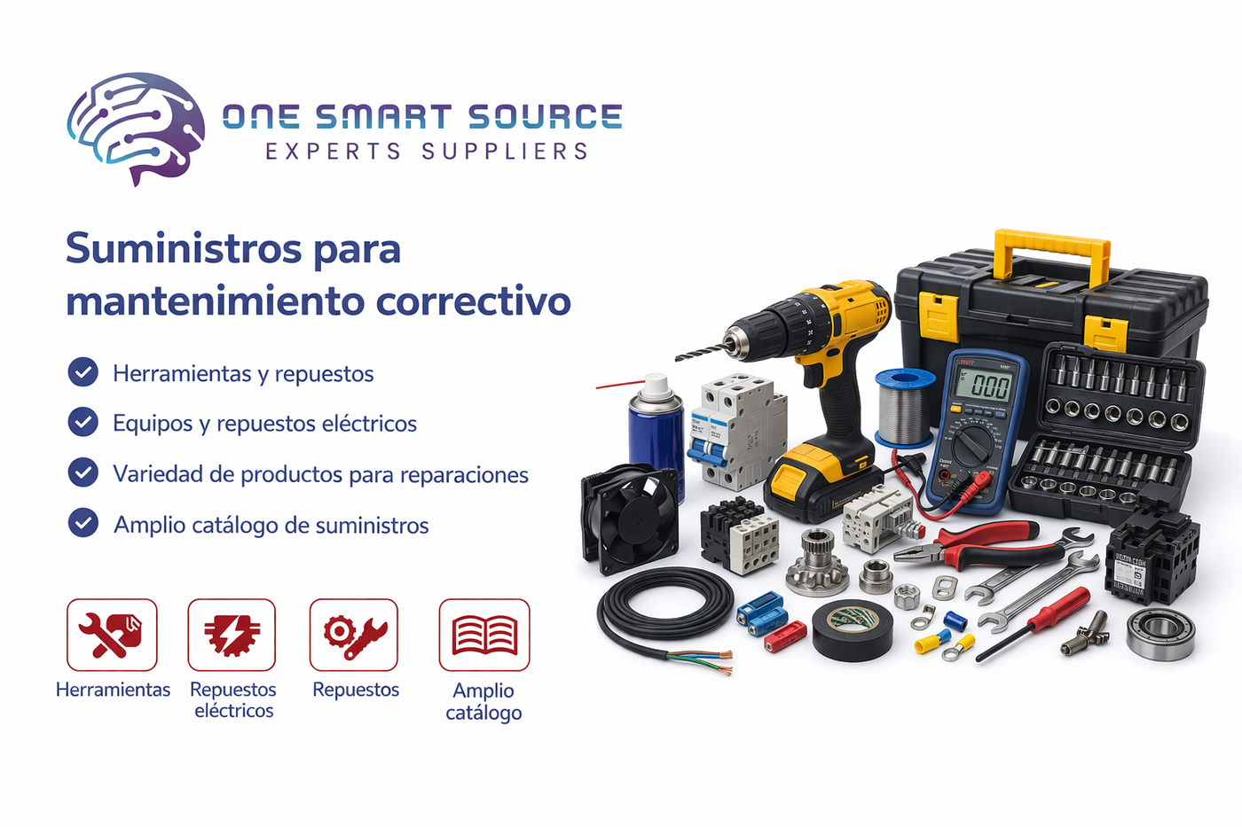 Suministros para mantenimiento correctivo