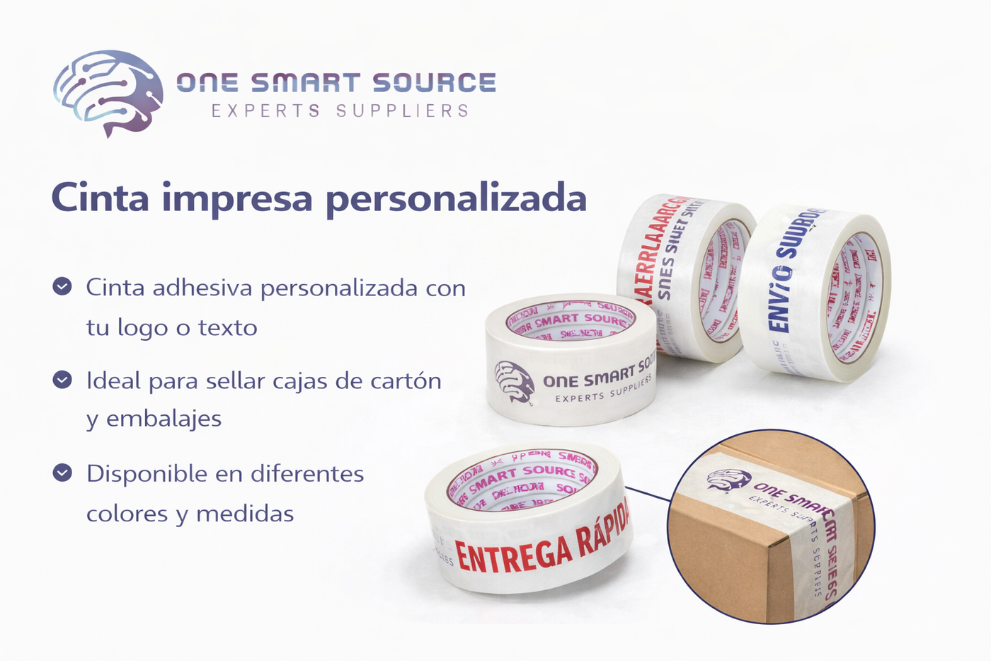 Cinta impresa personalizada
