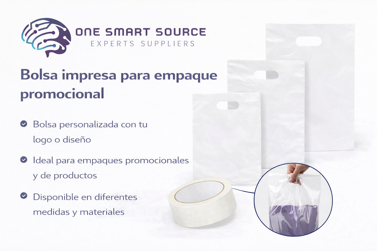 Bolsa impresa para empaque promocional
