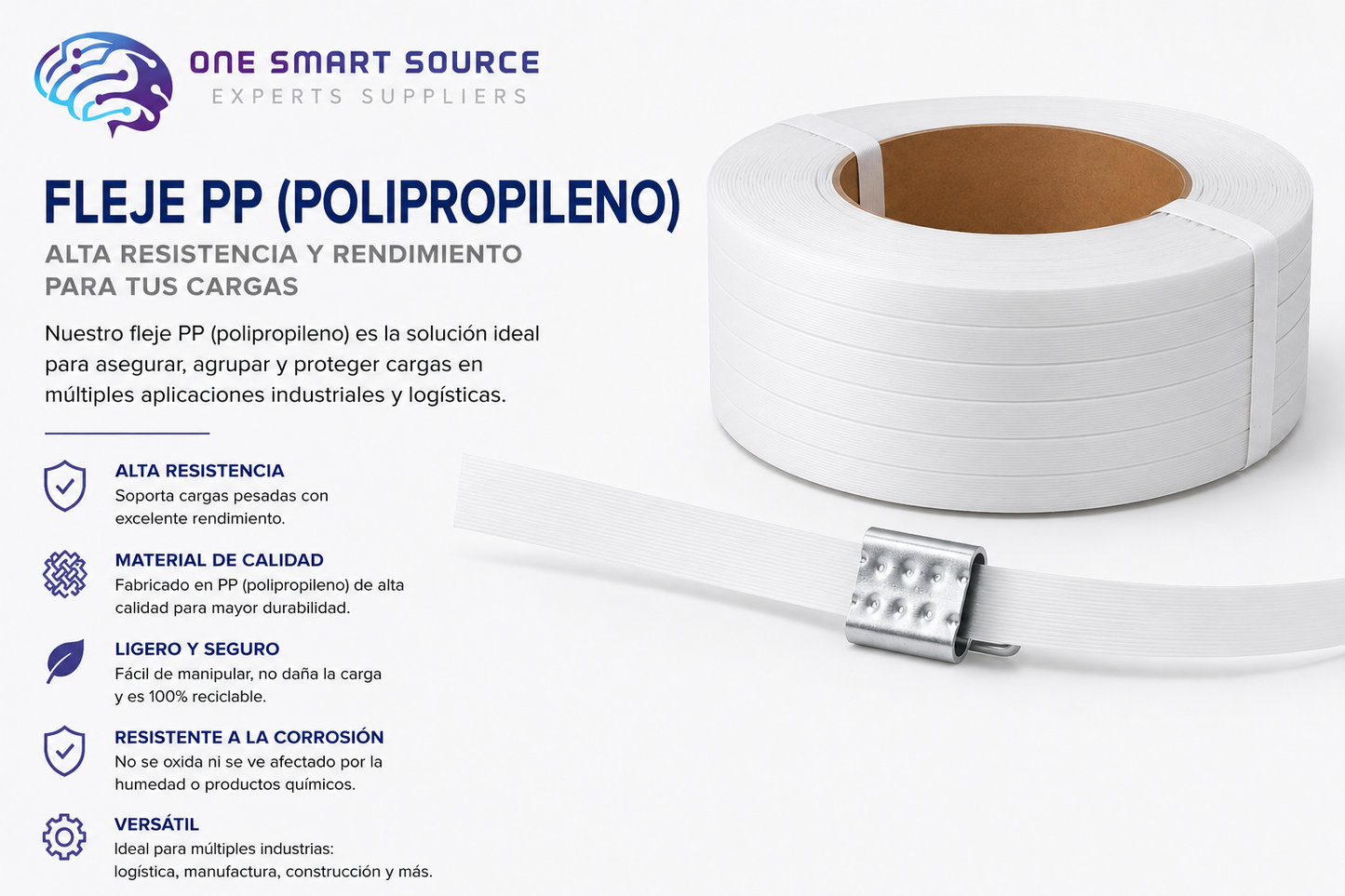 Fleje PP (polipropileno)