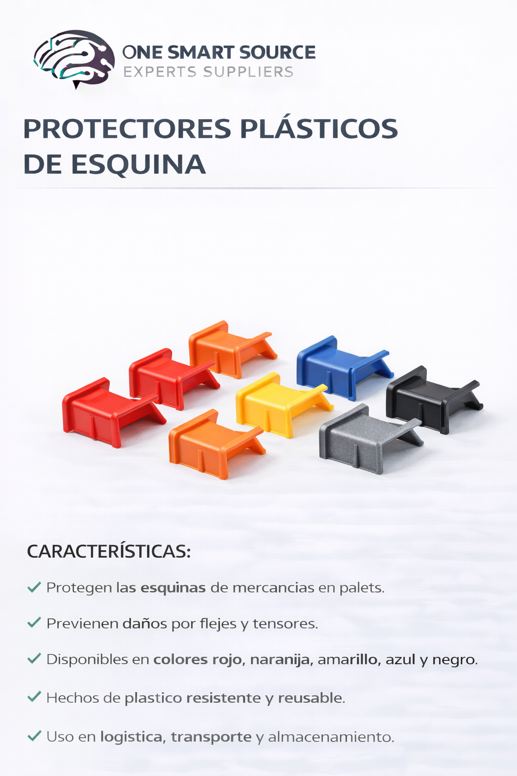 Protectores plásticos de esquina
