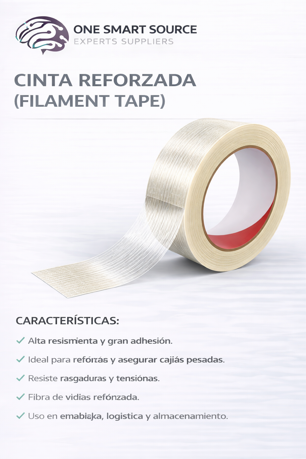 Cinta reforzada (filament tape)