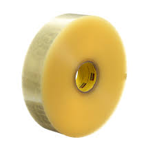 3M - Scotch Box Sealing Tape 375 Clear, 36 mm x 914 m, 8 per case