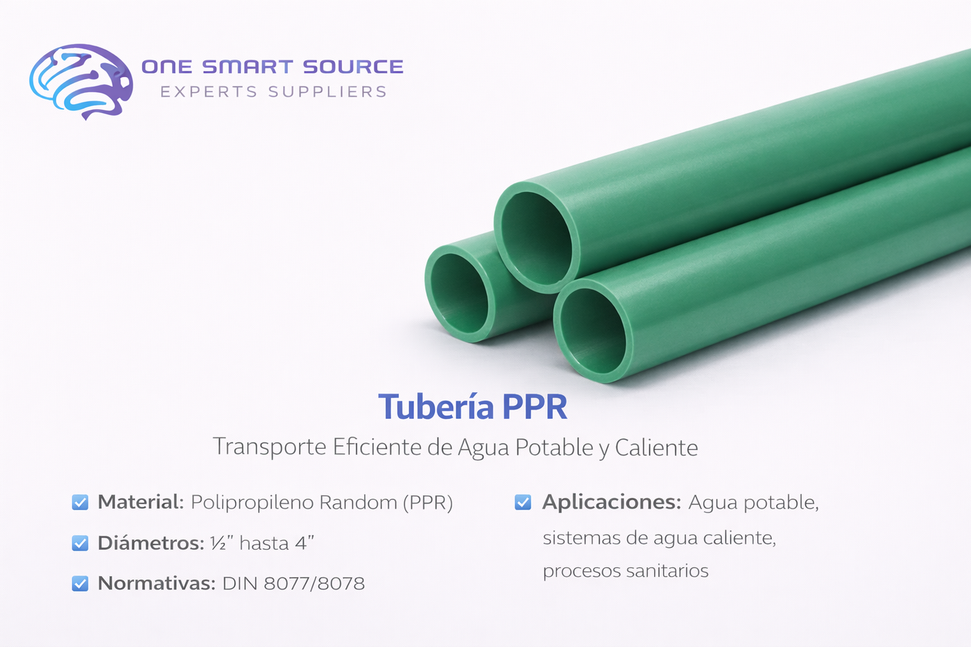 Tubería PPR (Polipropileno Random)