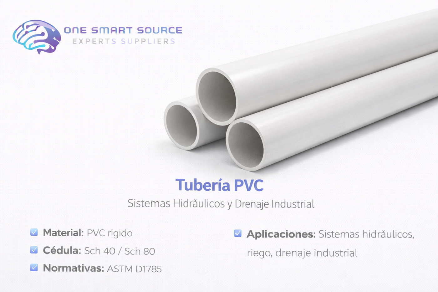 Tubería PVC