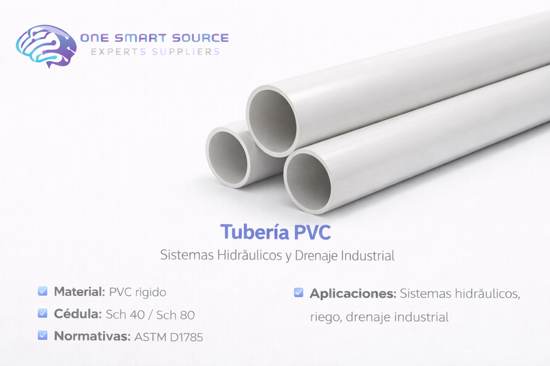 Tubería PVC