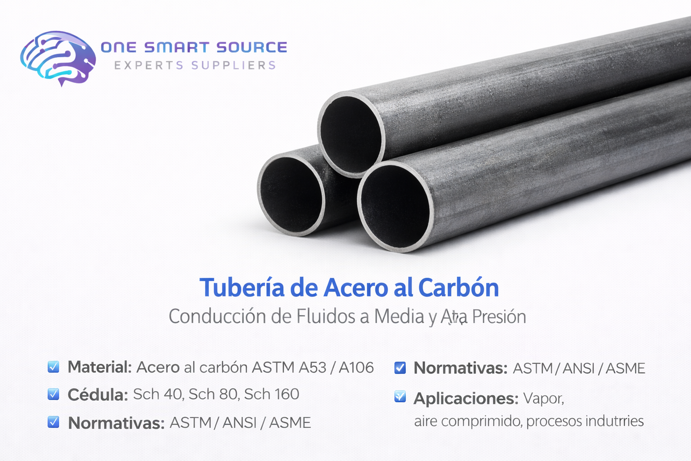 Tubería de Acero al Carbón
