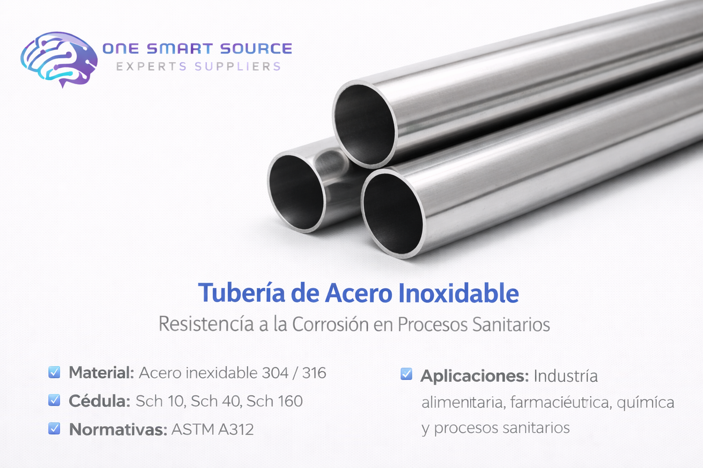 Tubería de Acero Inoxidable